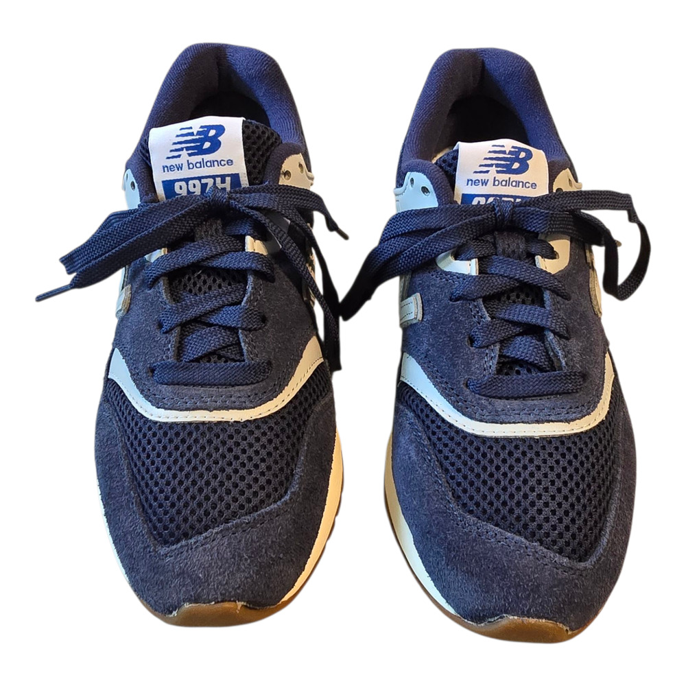 New Balance Sneakers 997H Mens Size 4.5 Medium Blue/White Athletic Casual - Picture 2 of 16